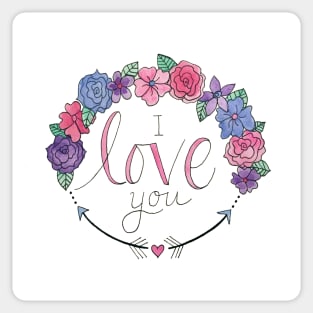 I Love You Sticker